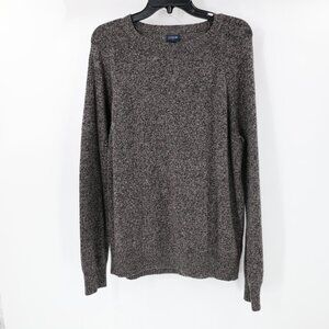 J Crew sweater mens large Supersoft Lambswool Blend Crewneck Marled knit jumper